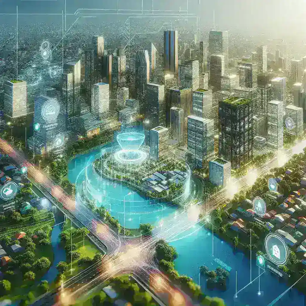 "Digital Twin Kota Jakarta: Visualisasi inovatif untuk pemantauan banjir dan pengelolaan infrastruktur perkotaan."